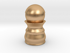 Pawn - Bullet Series in Natural Bronze