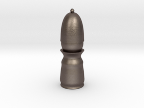 Bishop - Bullet Series in Polished Bronzed-Silver Steel