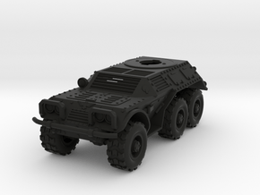 28mm 6x6 Taman recon car (without turret) in Black Premium Versatile Plastic