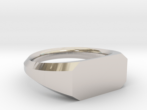 UNISEX Pinky Ring Multiple Sizes in Platinum: 6.75 / 53.375