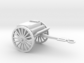 1/48 Scale Artillery Cart M1918 in Tan Fine Detail Plastic
