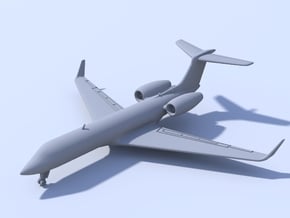 1:200 - Gulfstream G550 (XL) in Tan Fine Detail Plastic