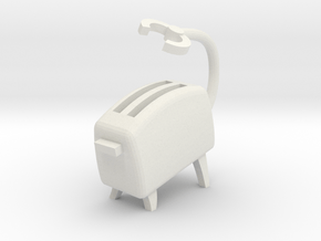 Toasty [Battle Stance] in White Natural Versatile Plastic