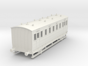 0-87-ner-n-sunderland-saloon-2nd-coach in White Natural Versatile Plastic