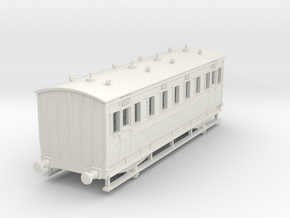 0-76-ner-n-sunderland-saloon-2nd-coach in White Natural Versatile Plastic