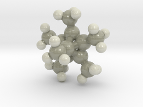 Hexamethylbenzene dication in Glossy Full Color Sandstone: Medium