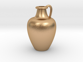 1/12 Scale Vase in Natural Bronze