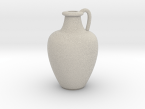 1/12 Scale Vase in Natural Sandstone