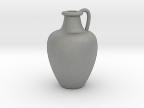 1/12 Scale Vase in Gray PA12