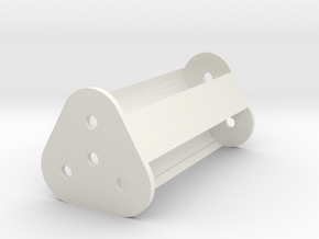 3 x 18650 Battery holder in White Natural Versatile Plastic