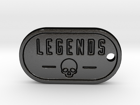 Apex Legends Kill Tracker Dogtag in Matte Black Steel