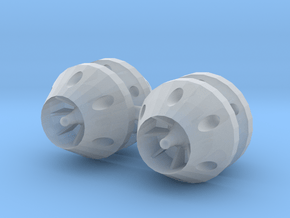 1/24 - 1/25 anti grav thrusters (small) in Smooth Fine Detail Plastic