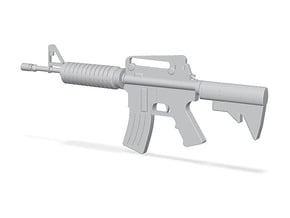 Miniature M60 Machine Gun in Tan Fine Detail Plastic