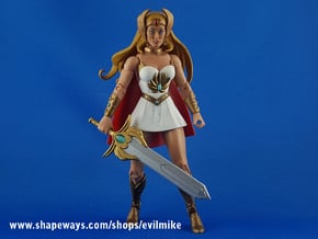 Dreamworks She-Ra Sword in Tan Fine Detail Plastic
