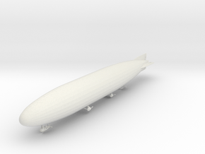 Zeppelin L70 of WW1 in White Natural Versatile Plastic: 1:700