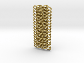Omega Chainmail in Natural Brass