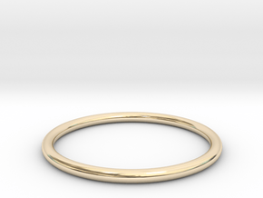 wire ring all sizes, multisize in 14K Yellow Gold: 5 / 49