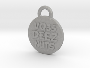 VQ35DEEZNUTS badge keychain in Aluminum