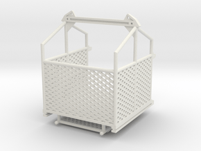 Cargo basket 6x6 ft. movable door - 1:50 in White Natural Versatile Plastic