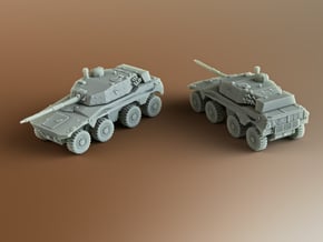 Rooikat 76 South African armoured Scale: 1:160 in Tan Fine Detail Plastic