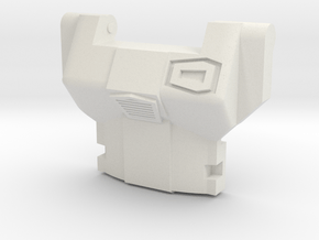 Minerva Chestplate for CW breakdown in White Natural Versatile Plastic