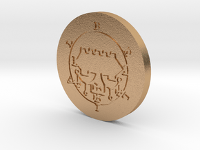 Belial Coin in Natural Bronze