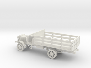 1/100 Scale Liberty Truck Cargo in White Natural Versatile Plastic