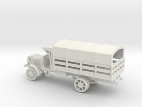 1/48 Scale Liberty Truck Cargo with Cover in White Natural Versatile Plastic
