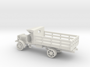 1/48 Scale Liberty Truck Cargo with Cab Cover in White Natural Versatile Plastic