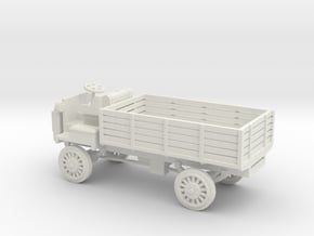 1/72 Scale FWD B 3-Ton 1917 US Army Truck in White Natural Versatile Plastic