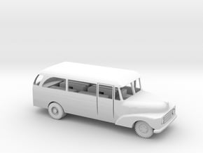 1/100 Scale Ford 1955  MASH Bus in Tan Fine Detail Plastic