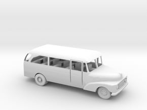 1/100 Scale Ford 1955 Bus in Tan Fine Detail Plastic