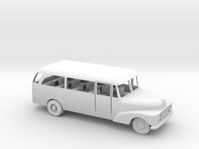 1/72 Scale Ford 1955 Bus in Tan Fine Detail Plastic
