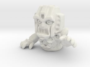 "Screamer" 1" Ghost for EctoTron  in White Natural Versatile Plastic