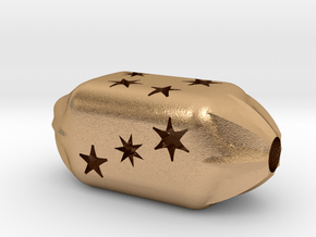 D4 Balanced - Constellations (Rectangular) in Natural Bronze