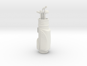Printle Thing Golf Bag - 1/24 in White Natural Versatile Plastic