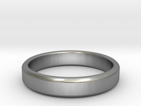 tough guy ring multisize in Natural Silver: 8 / 56.75