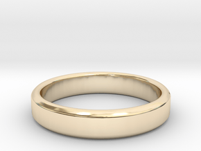 tough guy ring multisize in 14k Gold Plated Brass: 11.5 / 65.25