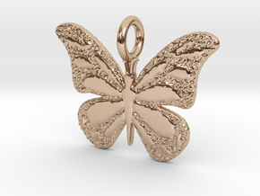 MonikerMi Butterfly in 14k Rose Gold