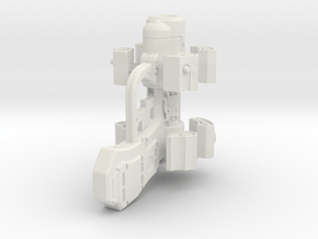 Miniature X-Gun - Gantz in White Natural Versatile Plastic