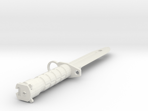 CS:GO Bayonet Full Scale in White Natural Versatile Plastic