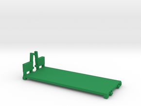 M1077 PLS Flat Rack in Green Processed Versatile Plastic: 1:200