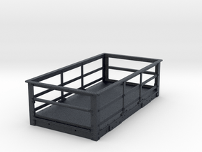 FRB01 - FR2 Ton Iron Slate Wagon (Unbraked) SM32 in Black PA12