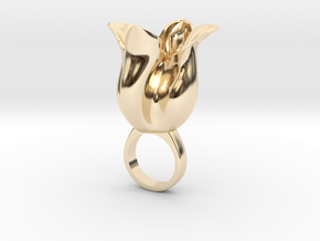 Tulipo - Bjou Designs in 14k Gold Plated Brass