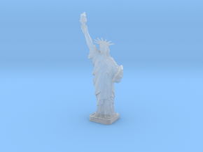 1/1000 Statue of Liberty Figure 4.6 cm in Smooth Fine Detail Plastic