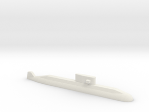 Lada-Class Submarine, 1/1250 in White Natural Versatile Plastic