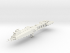 Earthforce Orpheus-Class Dreadnought 250mm in White Natural Versatile Plastic