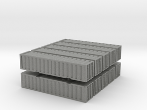 1:350 scale_container_combo in Gray PA12