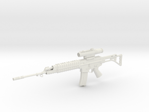 1:6 Miniature SS2-V4 Gun in White Natural Versatile Plastic