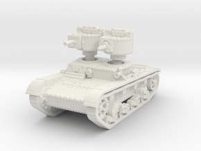 T 26 A 37mm Tank scale 1/100 in White Natural Versatile Plastic